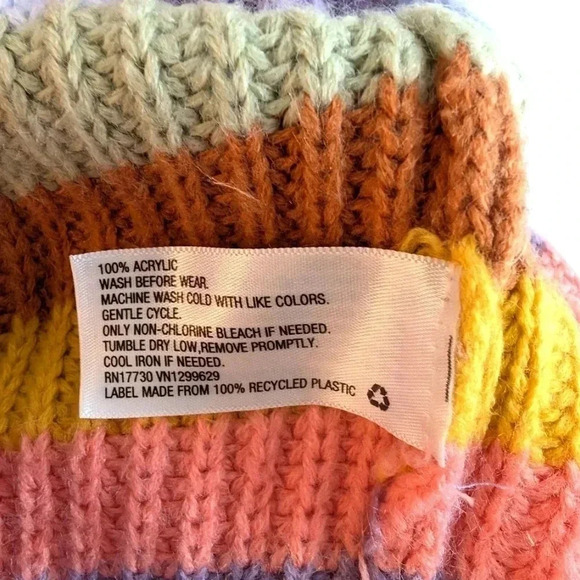 Art Class Girls Multicolor Long Sleeve Knit Crew neck Sweater SZ XL (14-16) - Picture 4 of 5